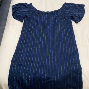 Knee length, off the shoulder dress from banana republic, medium